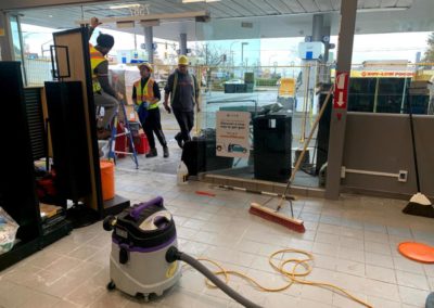 HKN Cleaning Services - Before after photos -Gas Station Cleaning, Burnaby, BC