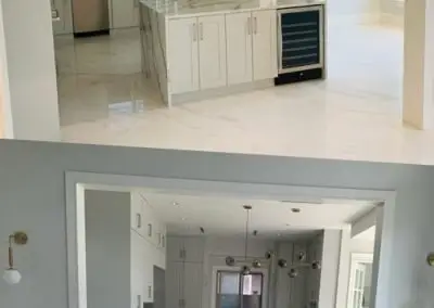 residential cleaning before and after