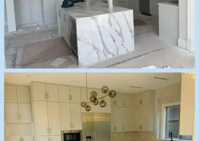 kitchen cleaning before and after
