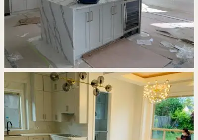 kitchen cleaning before and after